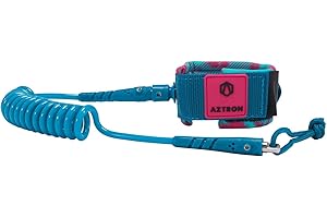 AZTRON Unisex Jugend Polso Progettato Per O 4' Leash Handgelenkbandage für Wing oder Bodyboard, Mehrfarbig