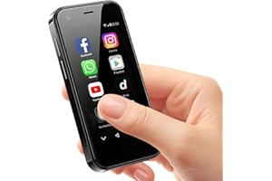 ZOKOE mini handy,kinder Smartphone, 3G Android 9.0 Dual SIM Quad Core 2GB RAM 16GB ROM 5.0MP,handy ohne vertrag(Schwarz)