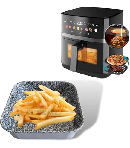 Set De Plaques Pour Friteuse à Air NAMAI - 20x20cm Et Moule 18cm Antiadhésif