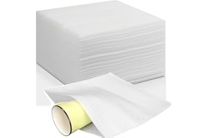 GZkushi 100 bolsas de material de embalaje, envoltorio de espuma de burbujas para vajilla, porcelana, vasos, botellas de vino (300 × 400 × 1 mm)