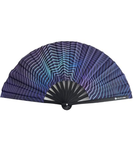 Handfächer Aus Holz & Seide - Vintage Style Für Cosplay & Tanz