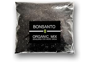Bonsanto® Organisk jord 6,5 L – 1 eller 4 påsar tillgängliga – 100 % naturlig och förgödd – premium planteringsjord med mikro