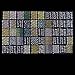 Anself 3D Mix Color Floral Design Nail Art Stickers Decals Manicure Beautiful Fashion Accessories Decoration 50 Sheet