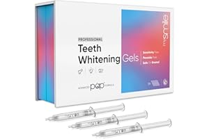 New & Upgraded mysmile Teeth Whitening Gels 8 Refills - Sensitivity & Peroxide-Free - Pap+ Teeth Whitening Gel -Enamel-Safe Syringes - Vegan stain remover gel with chamomile not Teeth whitening strips