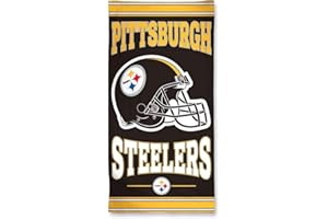 WINCRAFT McArthur NFL Strandtuch 150x75 cm Pittsburgh Steelers