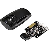 SilverStone Technology 2.4G Wireless Remote Computer Power/Reset Switch, USB 2.0 9-pin Interface ES02-USB