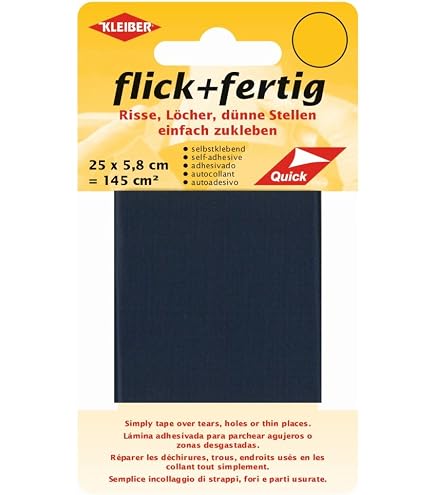 Patch Autocollant Kleiber Nylon 25 X 5,8 Cm - Réparation Rapide Vêtements, Tentes, Sacs, Imperméable