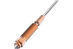 UNITAK3D CREALITY K1C Boquilla 0.4mm 1Pc Unicorn Quick-Swap Ender 3 V3 Nozzle con Titanium Alloy Heatbreak Support Alto Flujo de Impresión Compatible with Creality K1C,Ender 3 V3&Ender 3 V3 Plus Impresoras 3D