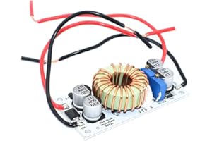 HiLetgo 250W DC-DC Module 10-40V to 10-50V 6A Adjustable Step-Up Power Supply Module 250W DC Booster Constant Voltage Constant Current Power Converter Module