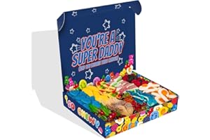 American Uncle Wunnie Box - Idee regalo papà Natale, compleanno, Festa del Papà – Scatola di caramelle gommose da 1kg