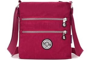 Outreo Borse a Spalla Donna Borsello Sport Borsa Tracolla Moda Impermeabile Borsetta Casuale Sacchetto Leggero Borse da Viaggio per Ragazze