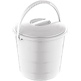 Smartware Kapaklı Kova 15 LT BEYAZ