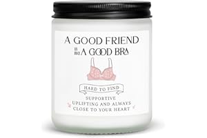 Greatabox Friendship Gifts for Women, Best Friend Birthday Gifts for Women, Best Friend Presents, Funny Christmas Birthday Gift to My Best Friend, Bestie, BBF, Soul Sister, Lavender Scented Candles