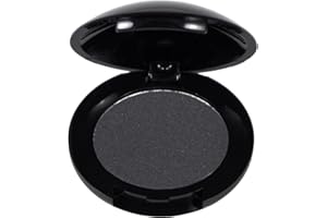 GEODERM Sombra de Ojos - Sombra Compacta Natural y Vegana, Negro, 2gr