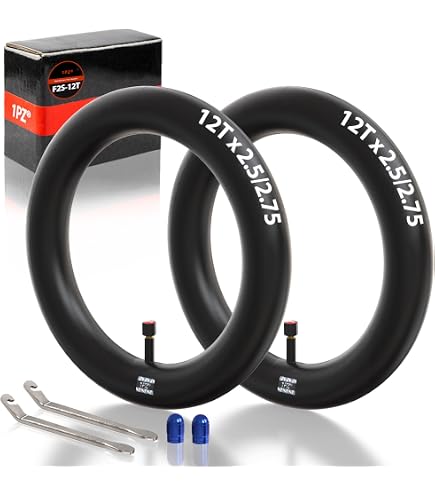 2 Luftkammern Für Mini-Cross/Pit Bike – Größe 12 1/2 2.75, Butyl, Elastisch & Luftdicht