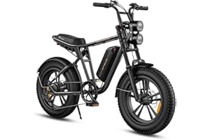 ENGWE M20 męski rower elektryczny z oponami 20" × 4,0", 48 V, 13 Ah, długi zasięg, 50 km do 100 km, 7-biegowy rower terenowy