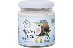 SOLNATURAL Aceite de Coco Virgen Extra Pequeðo Bio 200 ml, 400 g