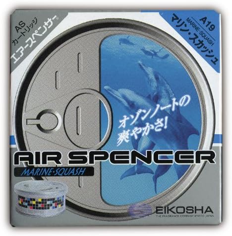 Air Spencer Eikosha vehicles aromatic deodorant cartridge 10 pieces every type Marin squash 40g × 10 A19-10