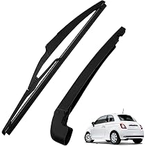 Balai D'Essuie-Glace Arrière Pour Fiat 500 2007-2017 - Longueur 290mm - Kit De Remplacement Facile à Installer