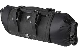 Topeak Frontloader 8 Litros, Borsa al Manubrio Unisex Adulto, Nero, 8L, per Bicicletta
