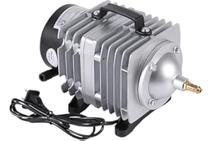 Cloudray 85W Air Compressor Electrical Magnetic Air Pump Compresor de Aire magnético eléctrico Bomba de Aire por Máquina de cortar grabado con láser de CO2