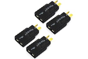 Fly RC Lipo Akku Wireless Adapter für Deans T-Stecker Akku zu Traxxas RC ESC Ladegerät Slash E Revo (4pcs/Lots)