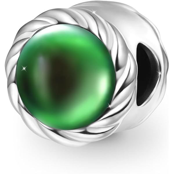 Gnoce Sterling Silber Charm – Finger Bilden Ein Herz – ‚Für Immer In Unseren Herzen‘ – Mit Zirkonia