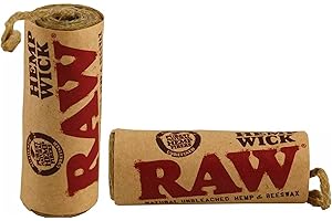 2х 6m RAW Natural Unbleached Hemp & Beeswax Wick – Bundled by GetInStyle Shop