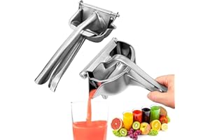 ‎NORHOGO Norhogo Entsafter, Fruchtpresse Bar Zitronenpresse Handpresse Entsafter Squeezer Metall Lime Tool, Manueller Squeezer aus Edelstahl 304, Saftpresse für Zitronen, Orangen, Limetten, Granatäpfel