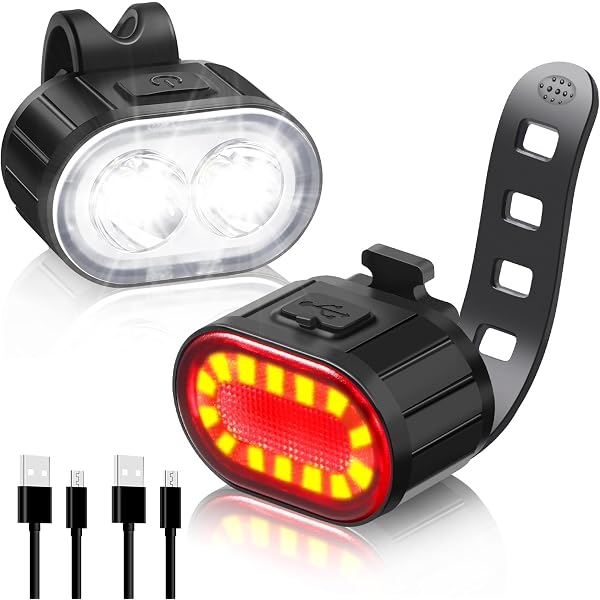 Luci Di Sicurezza Lampeggianti LED Per Zaini | Set 2 Pezzi Ricaricabili USB, Impermeabili IPX4, Per Bambini E Sport