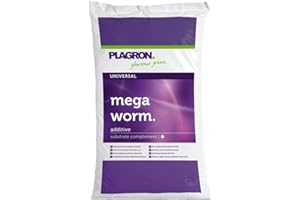 Plagron Mega Worm, natürlicher Stickstofflieferant, fein gesiebt, 25 L