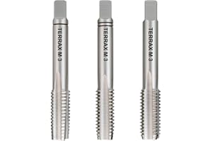 Ruko Terrax handgängningssats DIN 352 slipad M3