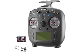 GLGLMA Flysky RC Transmitter und Empfänger FS-ST8 Sender FS-SR8 Empfänger für RC Boot Fahrzeug Glider Hubschrauber Roboter Multicopter 2.4GHz 8-10 Kanäle