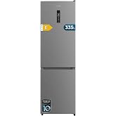Cecotec Refrigerator Combi 335L No Frost Bolero CoolMarket Combi 335 Stainless Steel E. Height 195 cm and 59.5 cm Width, Comp