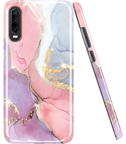 Custodia Per Huawei P30 Trasparente Con Bordi In TPU - Design Farfalle, Morbida E Antiurto - Foto 10