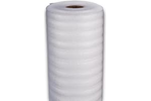 WERTPACK Schaumfolie weiß geschäumtes PE 125 cm x 25 m 3 mm stark, 1 Rolle(n)