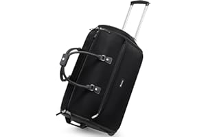 Kleidersäcke für Reisen mit Schuhbeutel Modoker Canvas Kleidersack, Schwarz, Baseline Kleidersack