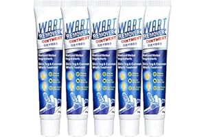 HIKAKA crema per la rimozione delle verruche per il trattamento delle verruche per i piedi crema per la cura rimozione,verruca e callo - efficace e senza cicatrici (5 pezzi)