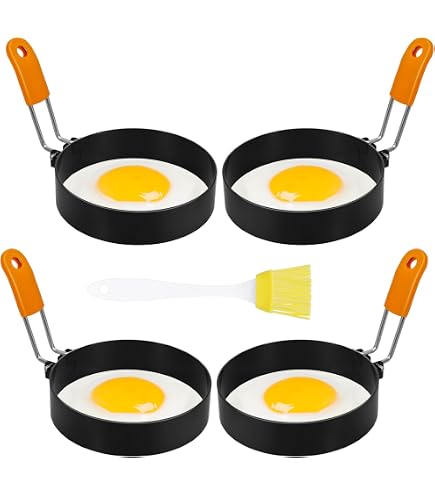 Eierkocher Für Die Mikrowelle – 2-fach Omelette-Maker, Für Spiegeleier, Sandwiches, Einfache Reinigung
