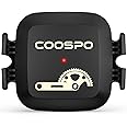 COOSPO Sensor de Velocidad/Cadencia para Ciclismo y Bicicleta con Doble Módulo Bluetooth 4.0 Ant+ para la Computadora de la B