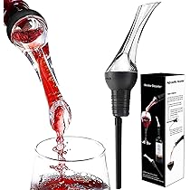 Westmark Beccucci Travasa Vino 2 Pezzi - Versatore Aeratore Con Ventilazione, Anti-Goccia - Foto 3