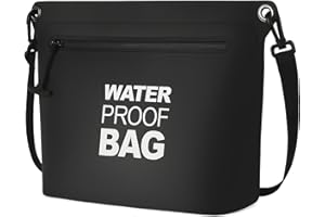 BLUEVER Wasserdichte Tasche,Leichter Dry Bag Wasserdichter Sack für Outdoor, Camping, Wandern, Strand, Kajak, Schwimmen