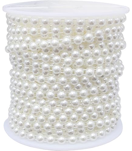 10m/roll 3mm Rose Artificial Pearl Wire Beads | Ubuy - View #11