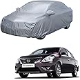 AutoRetail Car Body Cover for Nissan Sunny (with Mirror Pocket) (Silver Matty)