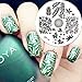 Born Pretty Nail Art Stamp Template Image Plate Leaves Theme BP19
