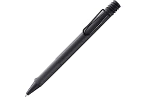 Lamy safari umbra - Ballpoint Pen with ergonomic grip & line width M - for pleasant long writing - made of robust ASA plastic – including large capacity refill M 16 in black