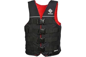 Crewsaver Response 50N Kayak Dinghy PFD Buoyancy Aid for Watersports Red -