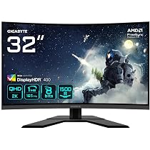 GIGABYTE G32QC A Moniteur de jeu incurvé 31,5" QHD - 2560 x 1440 ...