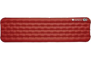 Big Agnes Rapide SL Insulated Sleeping Pad, Orange, Long (20X78)