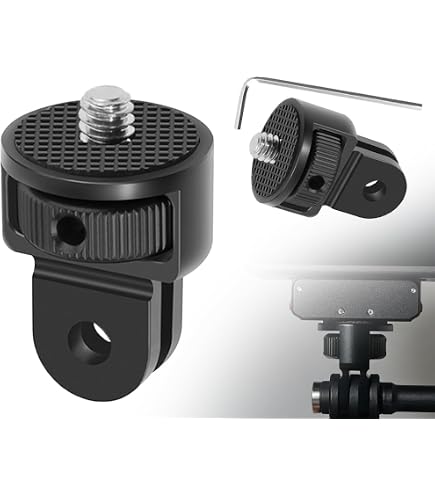 Treppiede Con Morsetto 360° Per Manubrio Bici/moto – Attacco 27-35 Mm, Per GoPro 13/12/11/10 (solo Supporto)